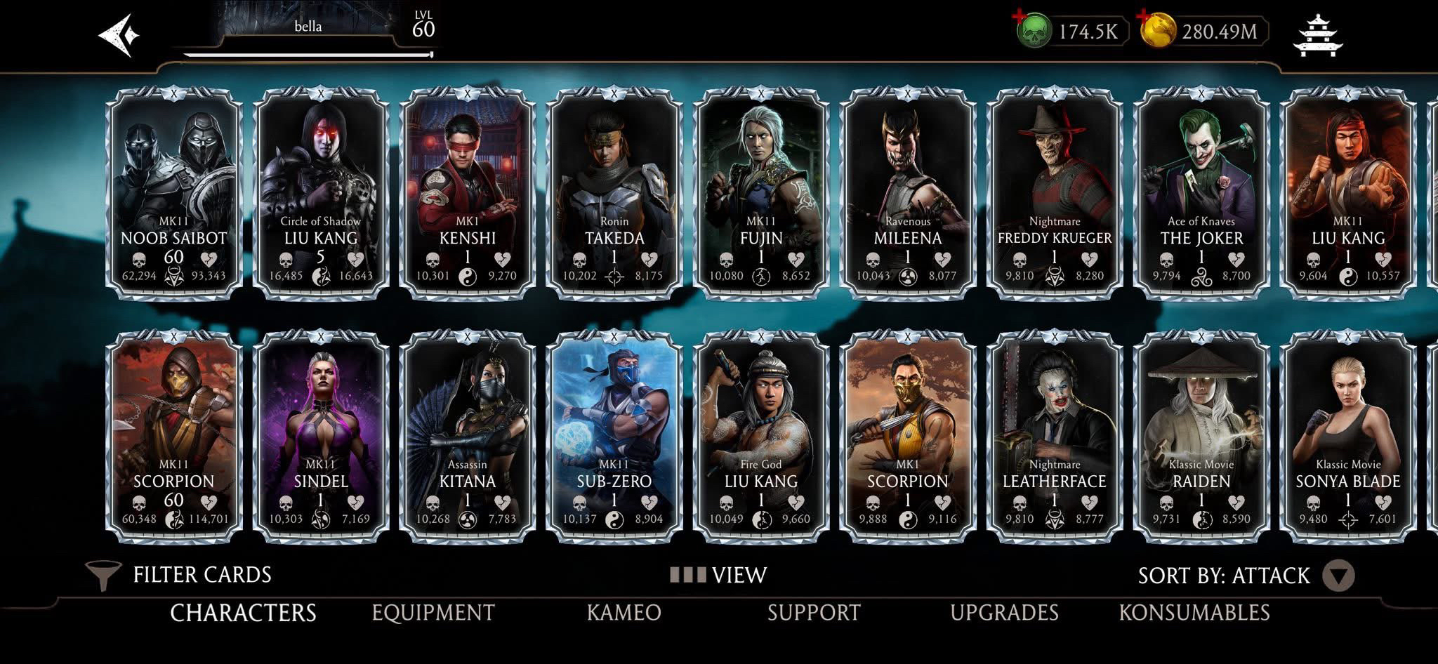 FULLY MAXED ACCOUNT (50,000 Dragon Krystal’s, 64 Diamonds Maxed, 60 Epic Maxed, All Rares Maxed, All Ascension Maxe)