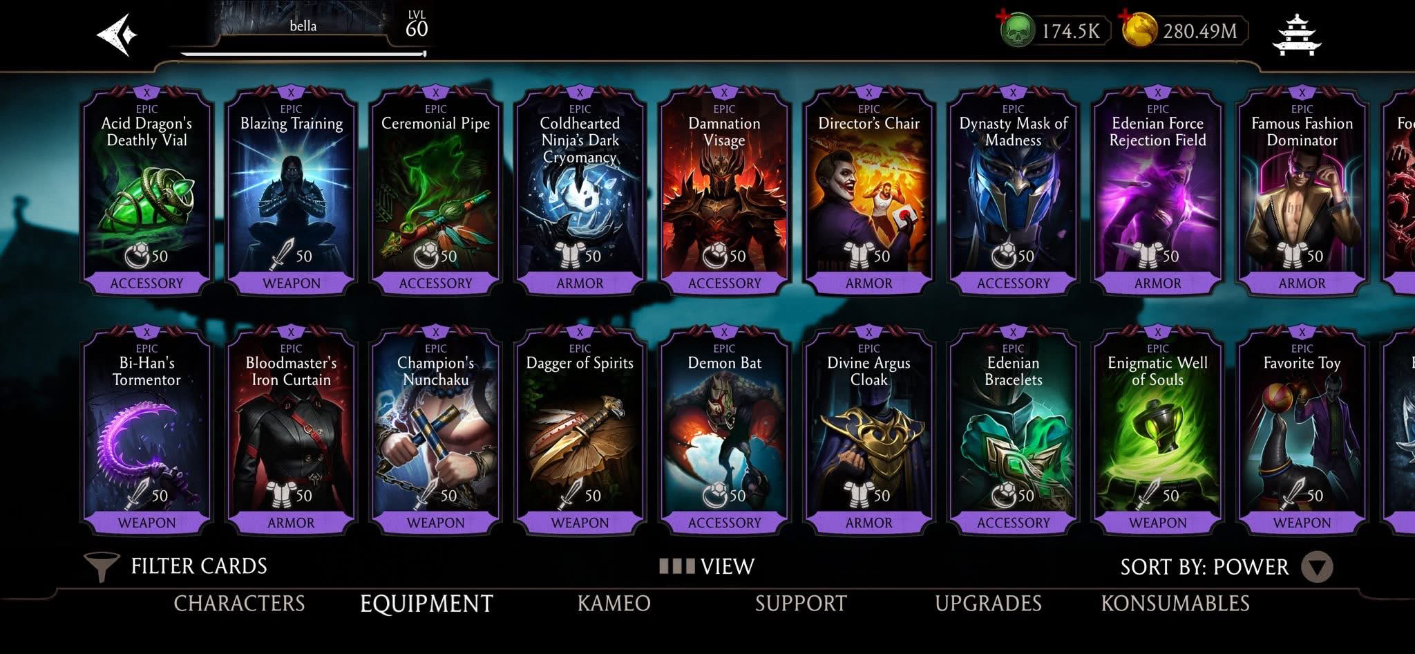 FULLY MAXED ACCOUNT (50,000 Dragon Krystal’s, 64 Diamonds Maxed, 60 Epic Maxed, All Rares Maxed, All Ascension Maxe)