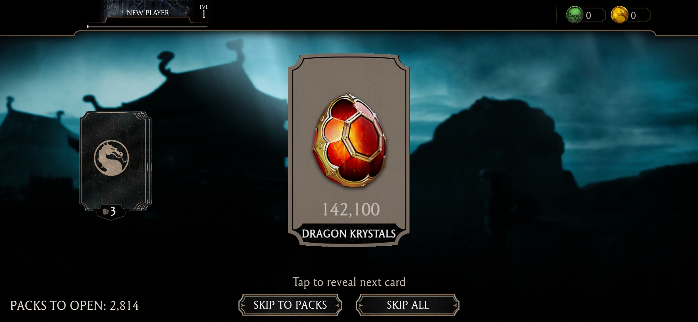 100,000 Dragon Krystal’s, 100,000 Souls, 8 Diamonds Maxed (New Account)