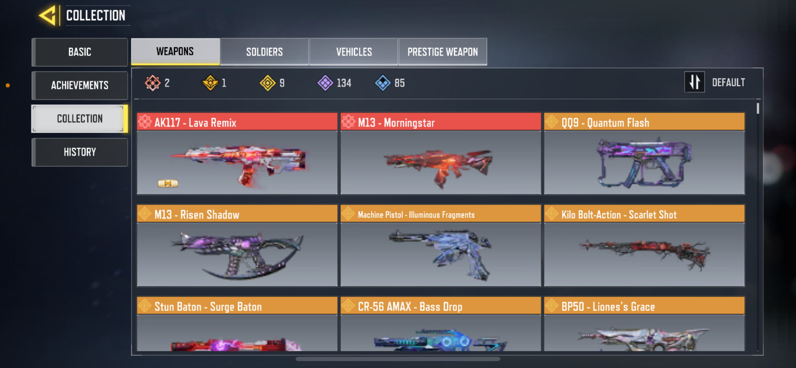 2 MYTHIC GUNS, 9 LEGENDARY GUNS AND 66 EPIC SOLDIERS